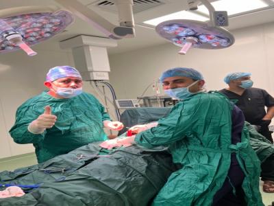 افتتاح قسم الجراحة العامة وتجهيز غرف العمليات في مستشفى دورا الحكومي
