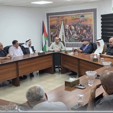 Dura Municipality Hosts Delegation from the Naqab in a Unifying Palestinian Gathering