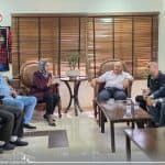 Dura Municipality Receives Delegation from Tubas Takiya