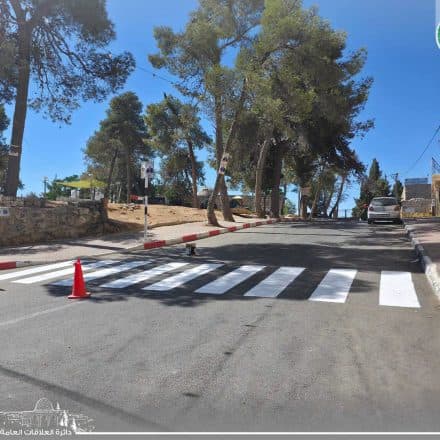 Dura Municipality Marks School Walkways