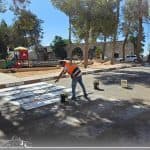 Dura Municipality Marks School Walkways