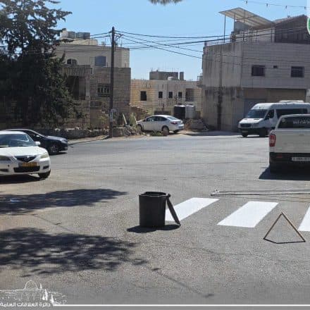 Dura Municipality Marks School Walkways