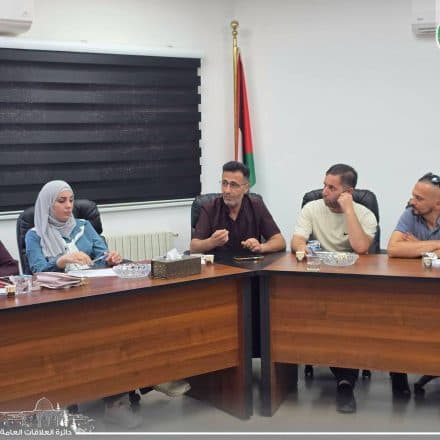 Dura Municipality Discusses Media and Documentation Arrangements for the “First National Dura Wedding”