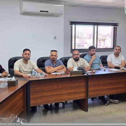 Dura Municipality Discusses Media and Documentation Arrangements for the “First National Dura Wedding”