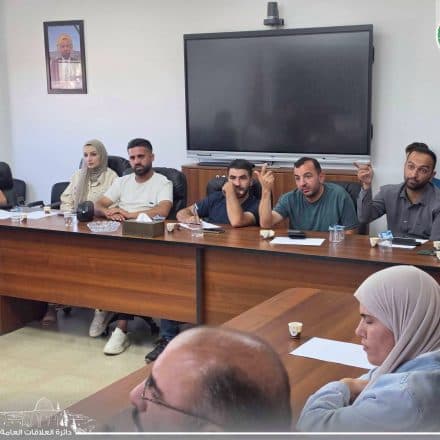 Dura Municipality Discusses Media and Documentation Arrangements for the “First National Dura Wedding”