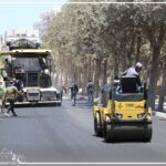 بلدية_دورا تنفيذ اليوم الثلاثاء أعمال تعبيد شارع الاستاد الرياضي (شارع الشجر)
